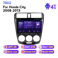 Штатна магнітола HONDA CITY ( 2008-2011) NAVIFLY NF6128-216