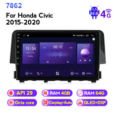 Штатна магнітола HONDA CIVIC (2015-2020) NAVIFLY NF464-650