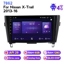 Штатна магнітола NISSAN QASHQAI (2013+) NAVIFLY NF6128-479