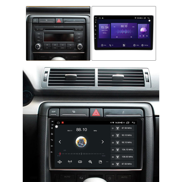 Штатна магнітола AUDI A4 (2002-2008) NAVIFLY NF232G-457