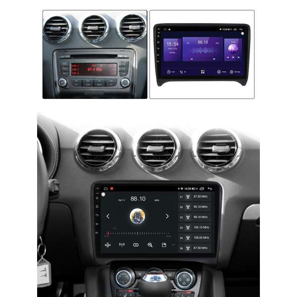 Штатна магнітола AUDI TT (2006-2014) NAVIFLY NF332-124