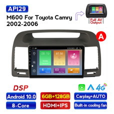 Штатна магнітола TOYOTA CAMRY 30 (2001-2006) ECOBOOST FFT820-1075