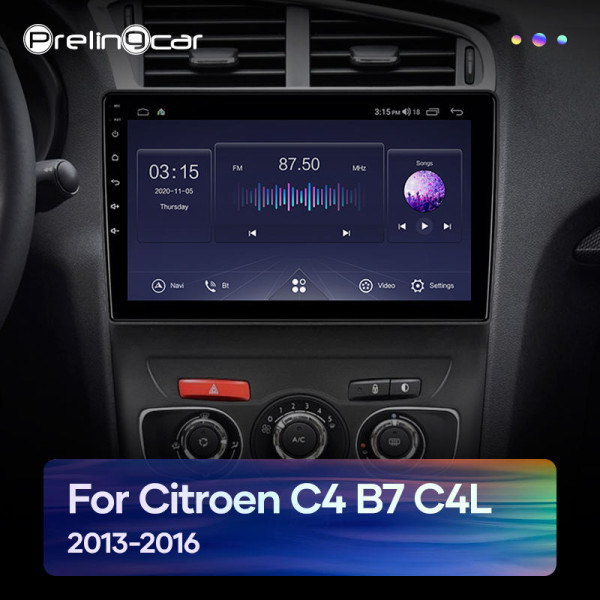 Штатна магнітола CITROEN C4L (2013-2016) NAVIFLY NF232-152L