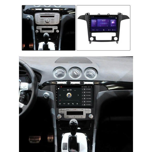 Штатна магнітола FORD S-MAX (2006-2015) NAVIFLY NF6128-1332